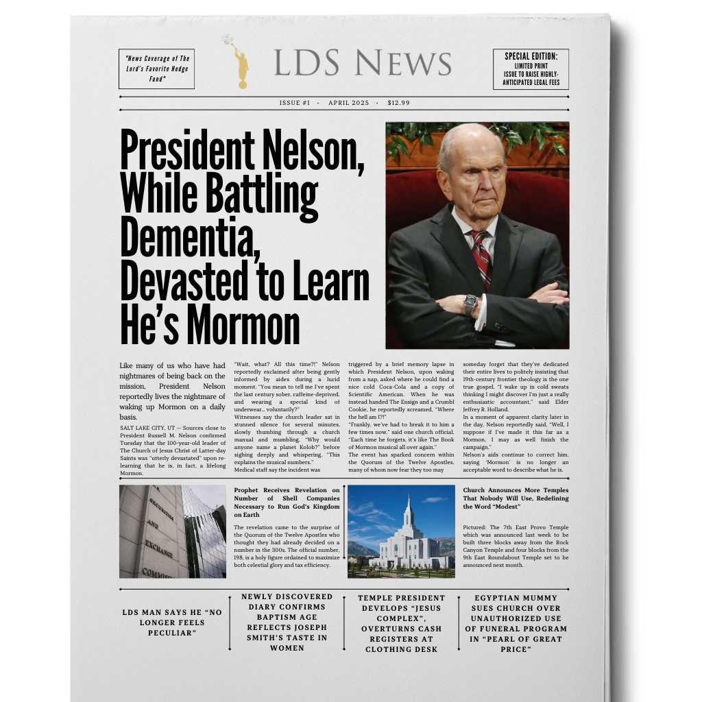 LDS News, Issue #1